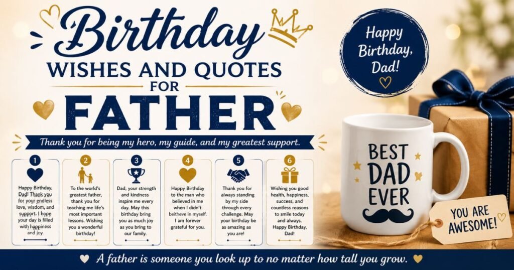 birthday wishes and quotes for father