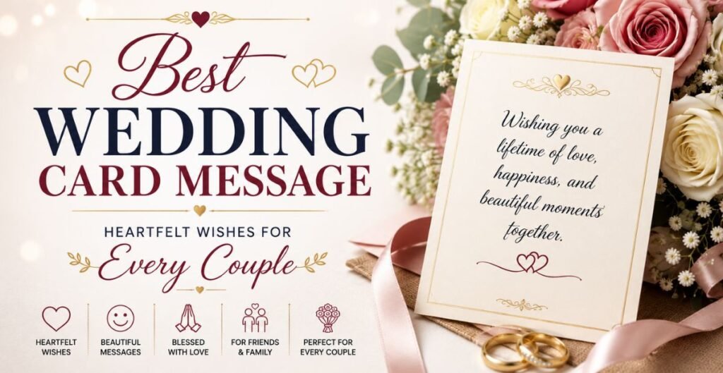 best wedding card