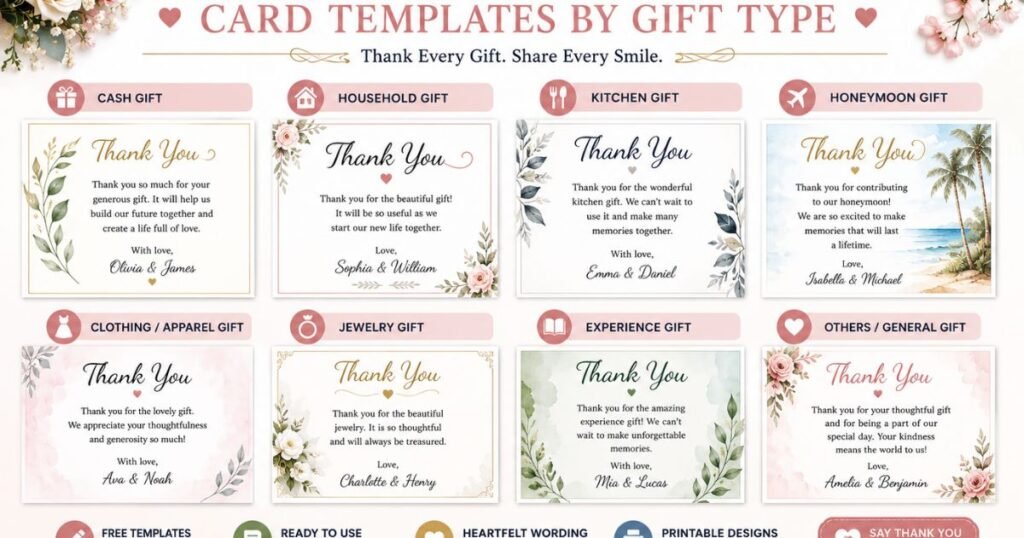 wedding card  gift template 