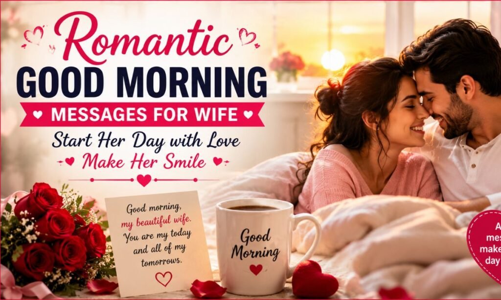 romantic good morning messages for wife