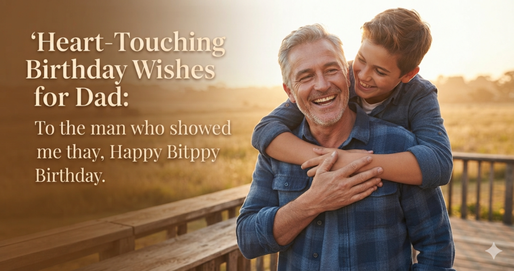 heart touchinh dad birthday wishes 