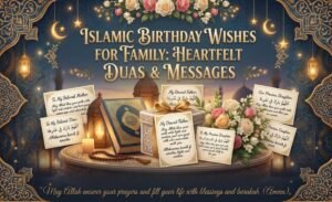 islamic birthday wishes for family