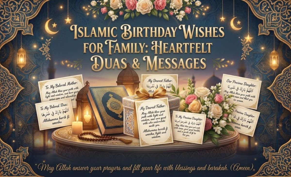 islamic birthday wishes for family
