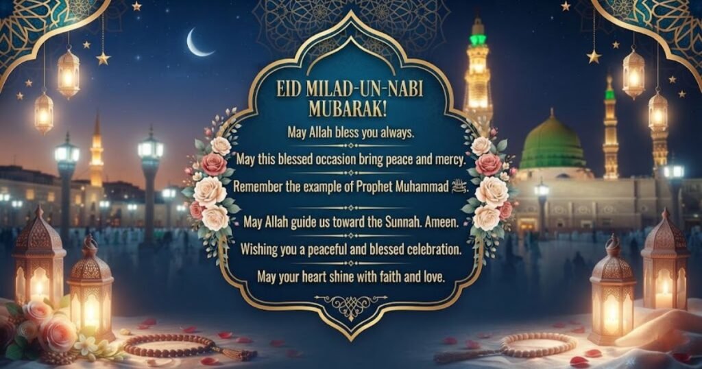 Short Eid Milad-un-Nabi Messages