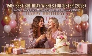 _best birthday wishes for sister 2026