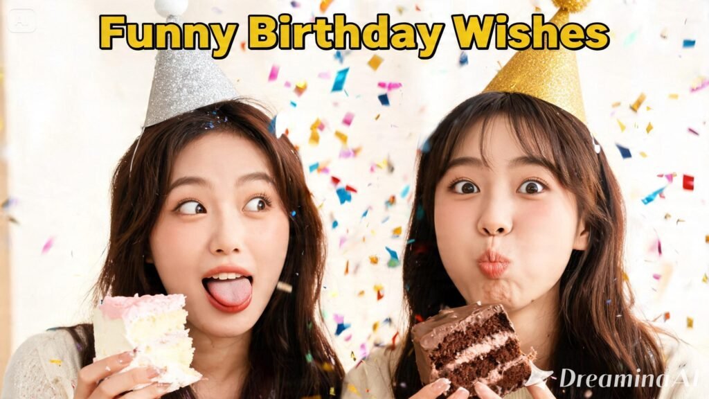 Funny Birthday Wishes for female Friends
