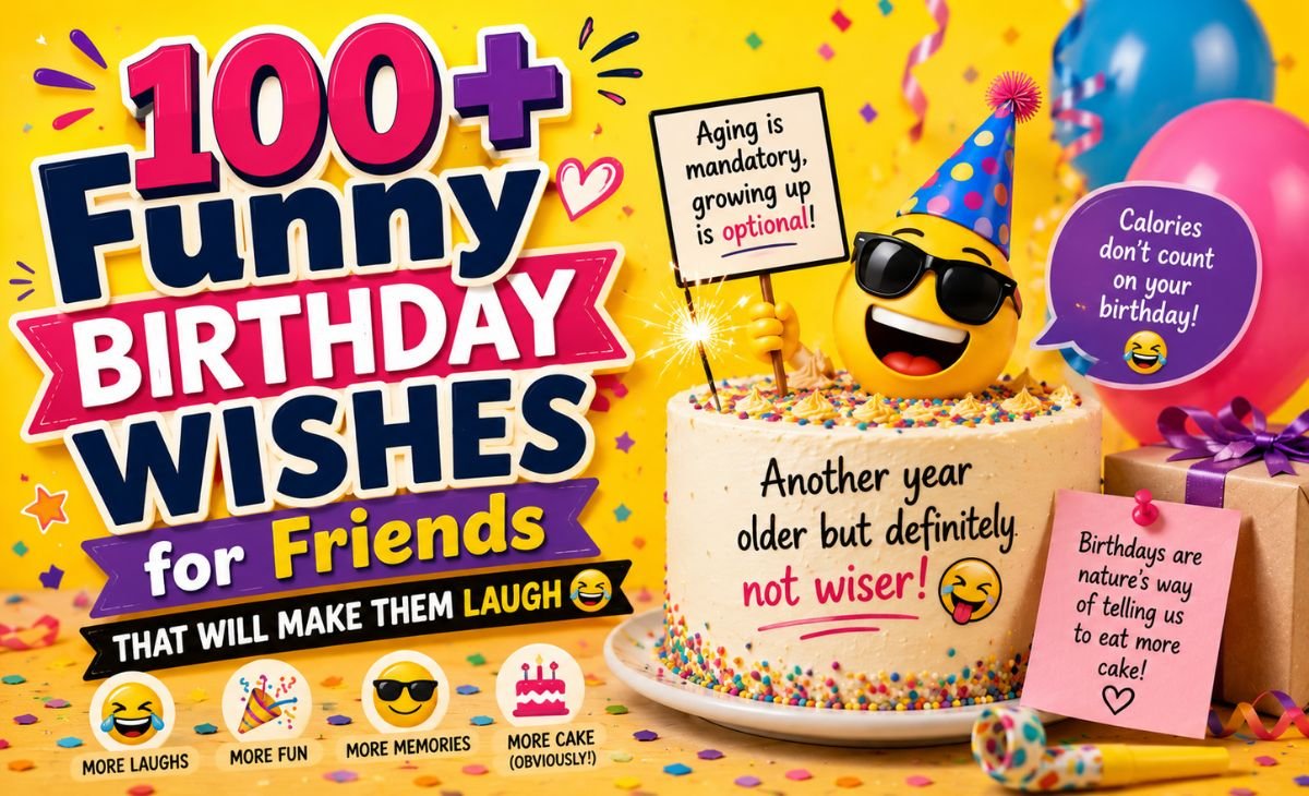 funny birthday wishes for friend