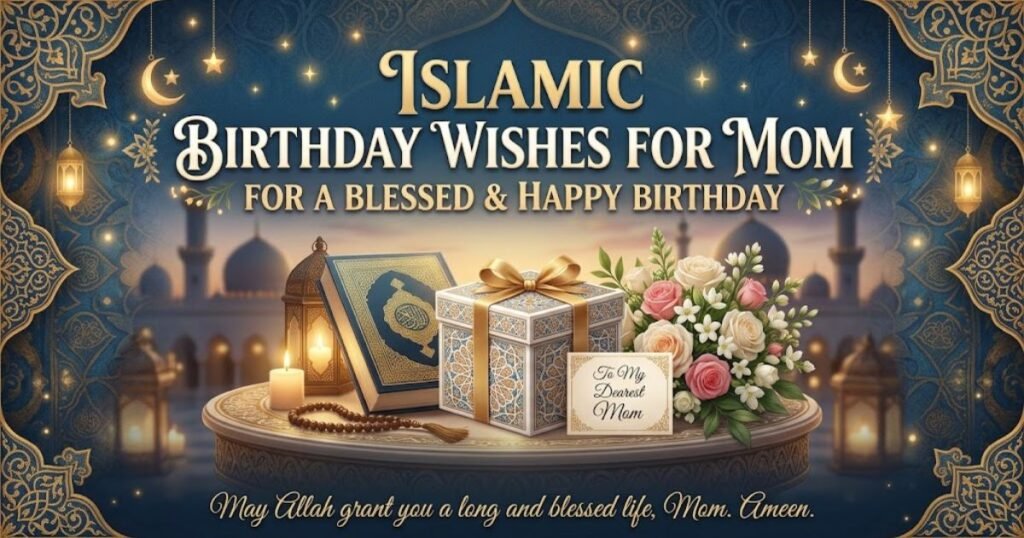 Islamic birthday wishes for mom