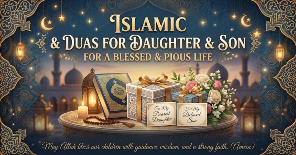 Islamic birthday wishes for daughter & son