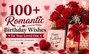 romantic birthday wishes for love ones