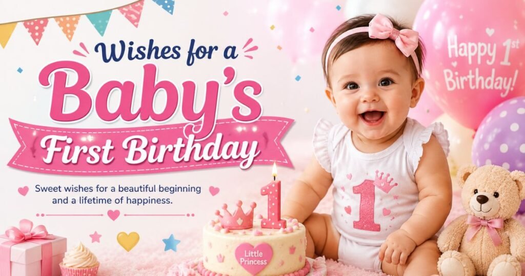 wishes for baby 1st birthday