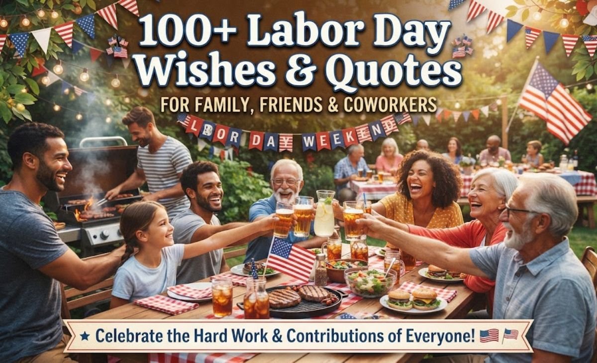 100 Labor day wishes & quotes for family friend & coworker