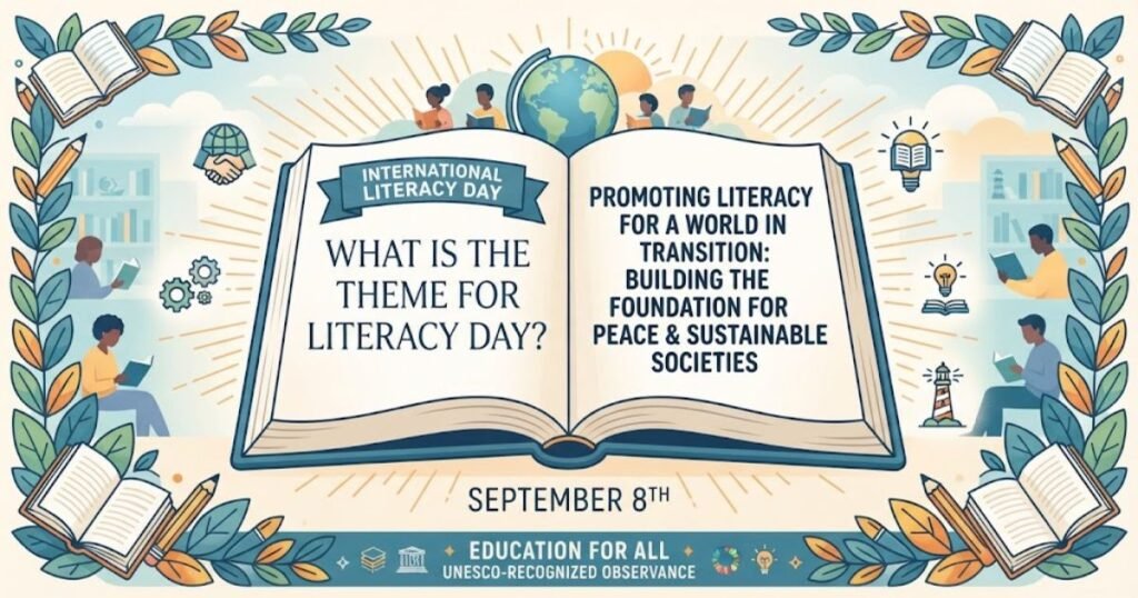 What is the theme for literacy Day