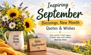 Inspiring September Blessings, New Month Quotes & Wishes